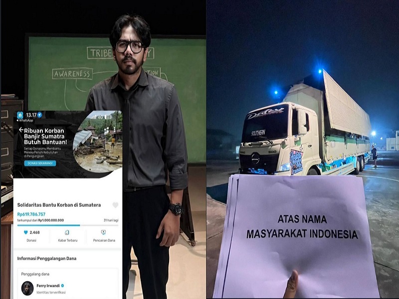 Profil Ferry Irawandi, Influencer Kelahiran Jambi yang Sukses Kumpulkan Rp10,3 Miliar untuk Bantuan Sumatra