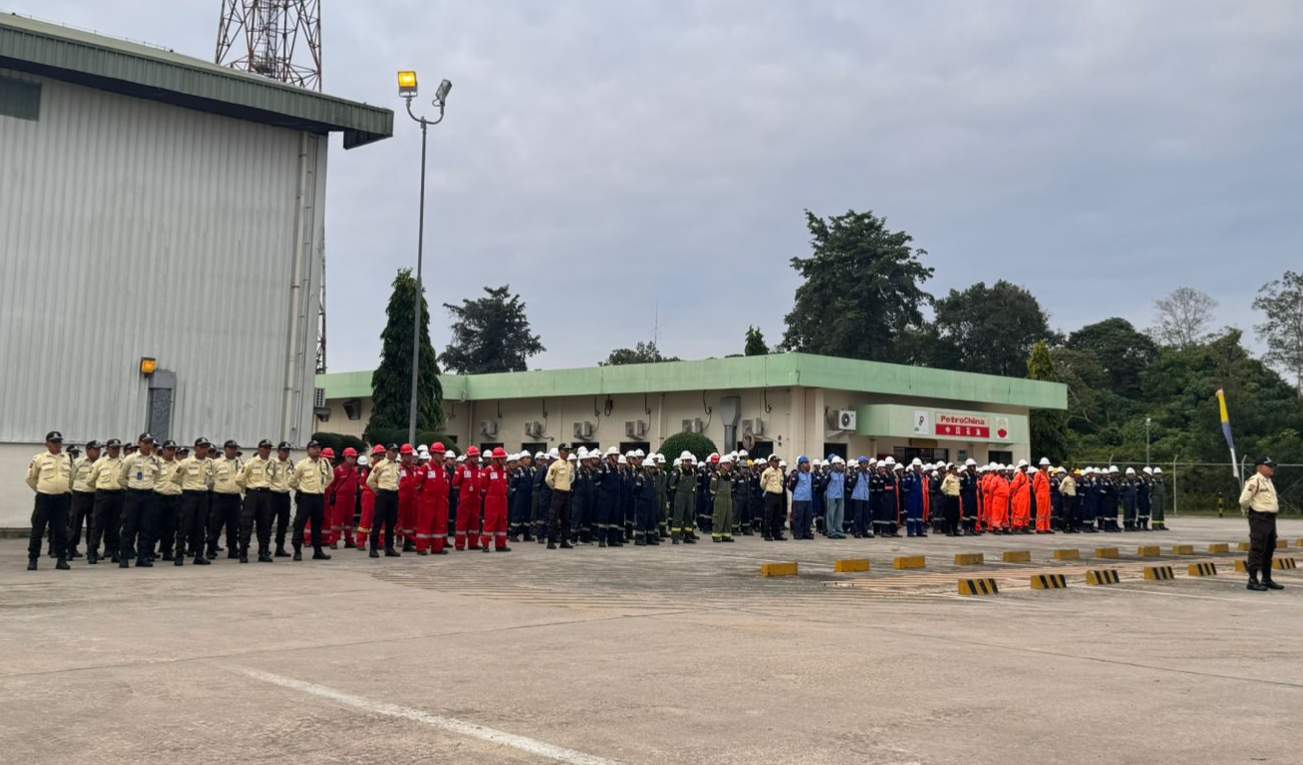 Bulan K3 Nasional, Momentum SKK Migas PetroChina Satukan Langkah Lewat Upacara Bendera 