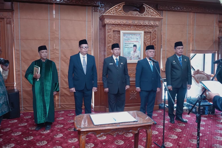Catet! Ini Nama-nama 4 Pejabat Eselon II yang Dilantik Wakil Gubernur Jambi Abdullah Sani