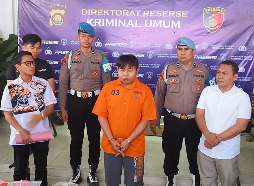 Nah! Pelaku Perampokan dan Pembunuhan IRT di Talang Bakung Rupanya Warga Plaju Sumatera Selatan