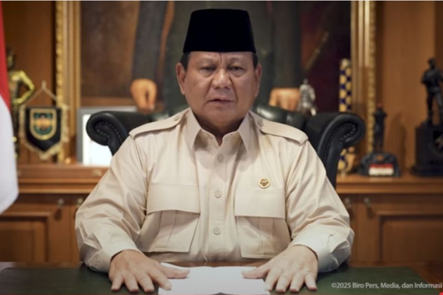 Presiden Prabowo Minta Wartawan Waspadai Hoaks Agar Tak Ganggu Kebebasan Pers