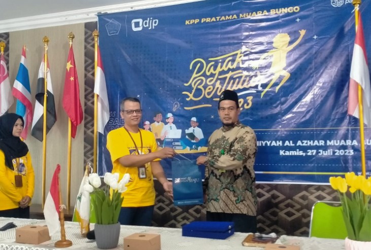 KPP Pratama Muara Bungo Edukasi Perpajakan Sejak Dini Dengan 'Pajak Bertutur'