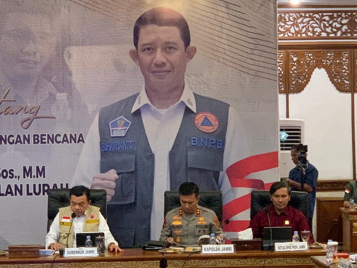 Rakor Karhutla Bersama BNPB, Ketua DPRD Provinsi Jambi Edi Purwanto: Utamakan Pencegahan