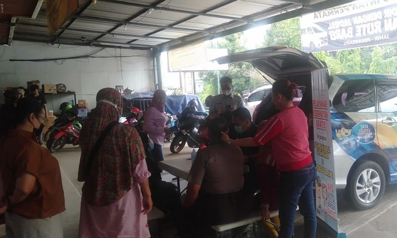 Pelayanan Kesehatan (MUKL) Jasa Raharaja Jambi Hadir di Loket Keberangkatan PO. Ratu Intan