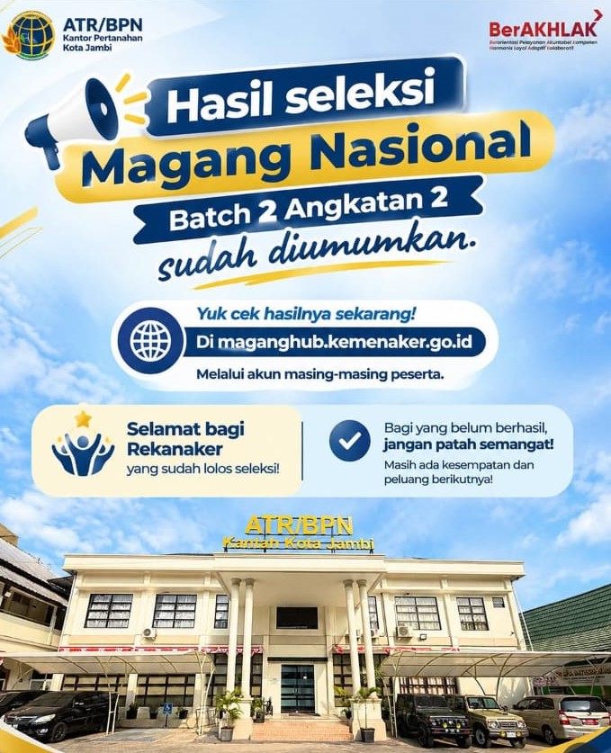 Pengumuman Seleksi Magang Nasional Batch 2 Angkatan 2 Resmi Dirilis Kemnaker