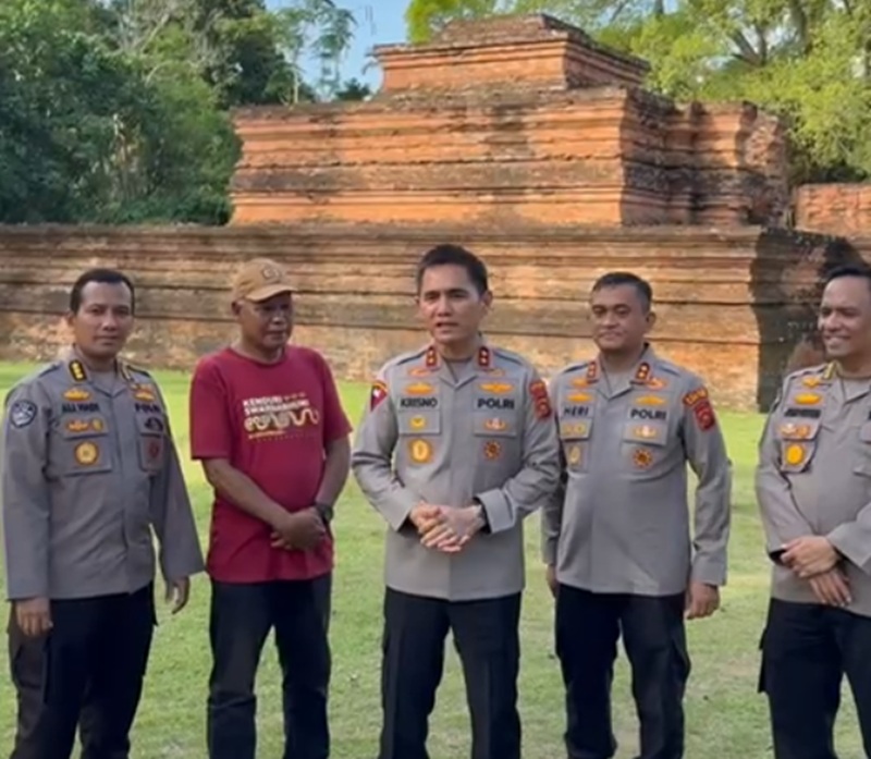 Kagum dengan Candi Muaro Jambi, Irjen Krisno: Masyarakat Jambi Harus Bangga Jadi Orang Jambi