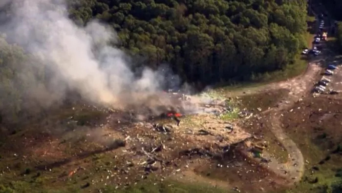 Ledakan Dahsyat Guncang Pabrik Bahan Peledak Militer AS, Korban Jiwa Berjatuhan