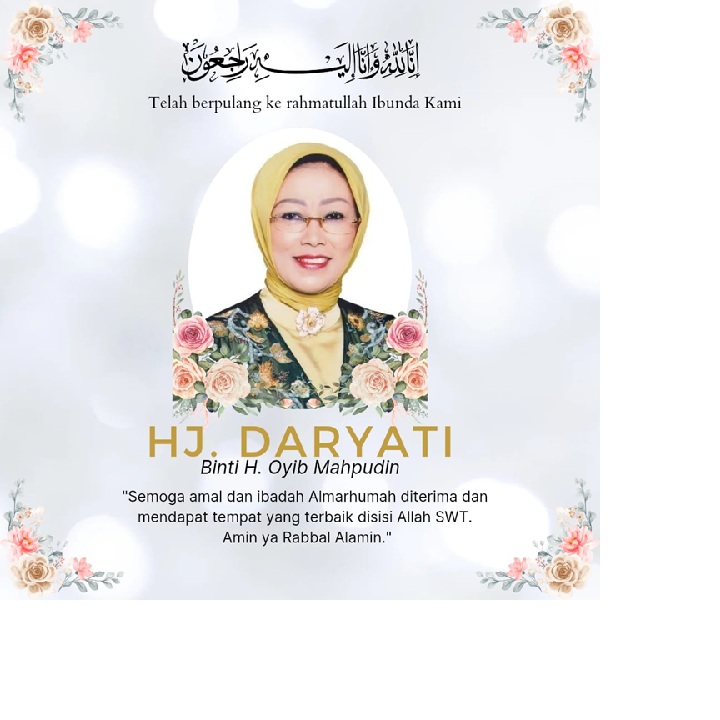 Innalillahi, Hj Azizah Daryati Uteng Meninggal Dunia