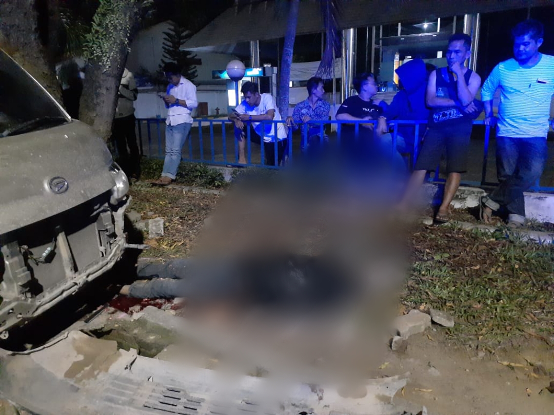 Kecelakaan Maut Grand Max Vs Honda Vario di Telaipura, 1 Orang Tewas di Tempat