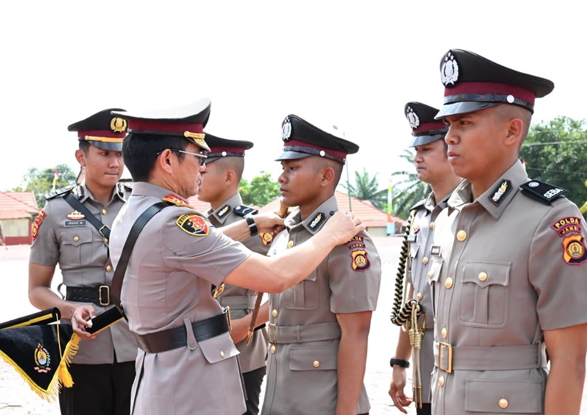 Kapolda Jambi Tutup Diktukba Polri TA 2025