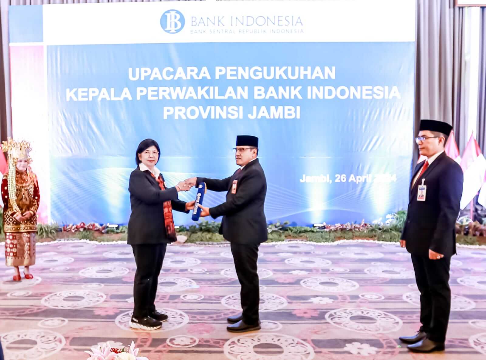  Pengukuhan Kepala Perwakilan BI Provinsi Jambi, Peresmian PSBI Infratani untuk  Kemandirian Ekonomi Pesantren