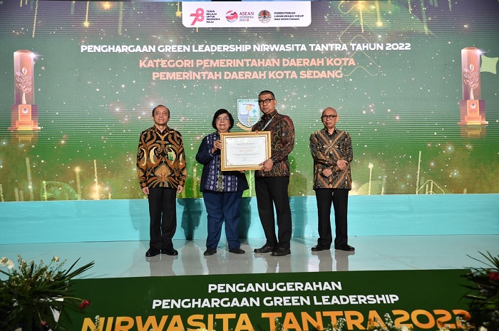 Kepemimpinan Pro Lingkungan, Syarif Fasha Bawa Kota Jambi Raih Penghargaan Nirwasita Tantra