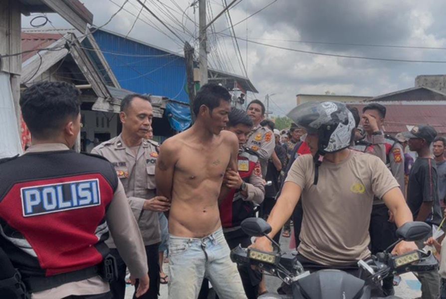Ini Tampang Pelaku Penikaman Nelayan di Kualatungkal Hingga Tewas, Ditangkap Tak Sampai 1 Jam