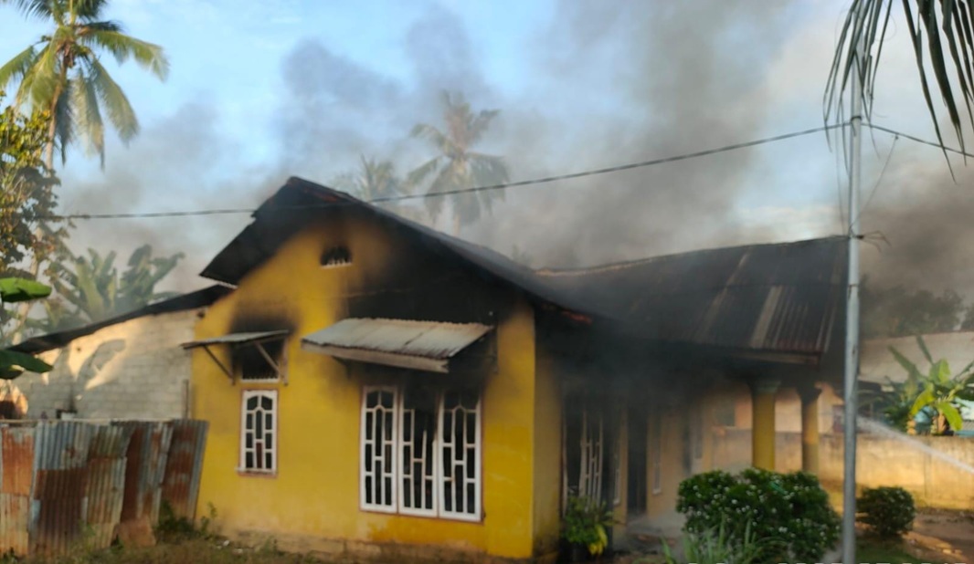 Kebakaran Rumah di Jalan Pinang Mas Bungo, Diduga Akibat Obat Nyamuk Bakar