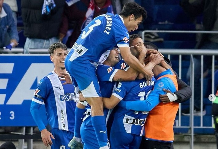 Jon Guridi Jadi Pahlawan! Alaves Taklukkan Mallorca dengan Skor Tipis 1-0