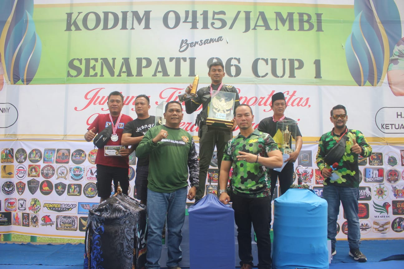 Lomba dan Pameran Burung Berkicau Kodim 0415/Jambi dan Senapati 96 Sukses, No Teriak, No Lobi-lobi