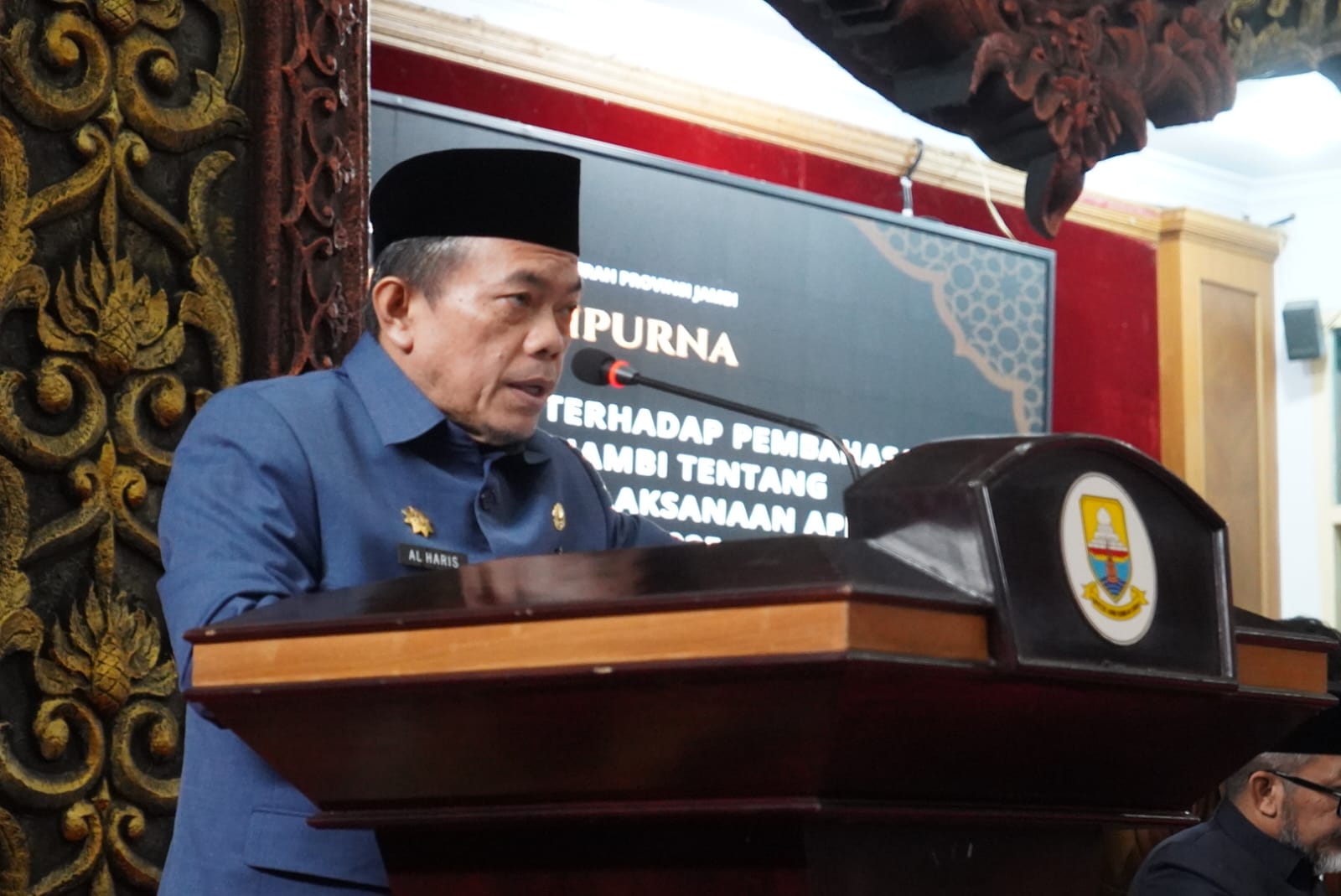 Gubernur Jambi Al Haris Semprot Pejabat yang Mangkir Rapat Paripurna 