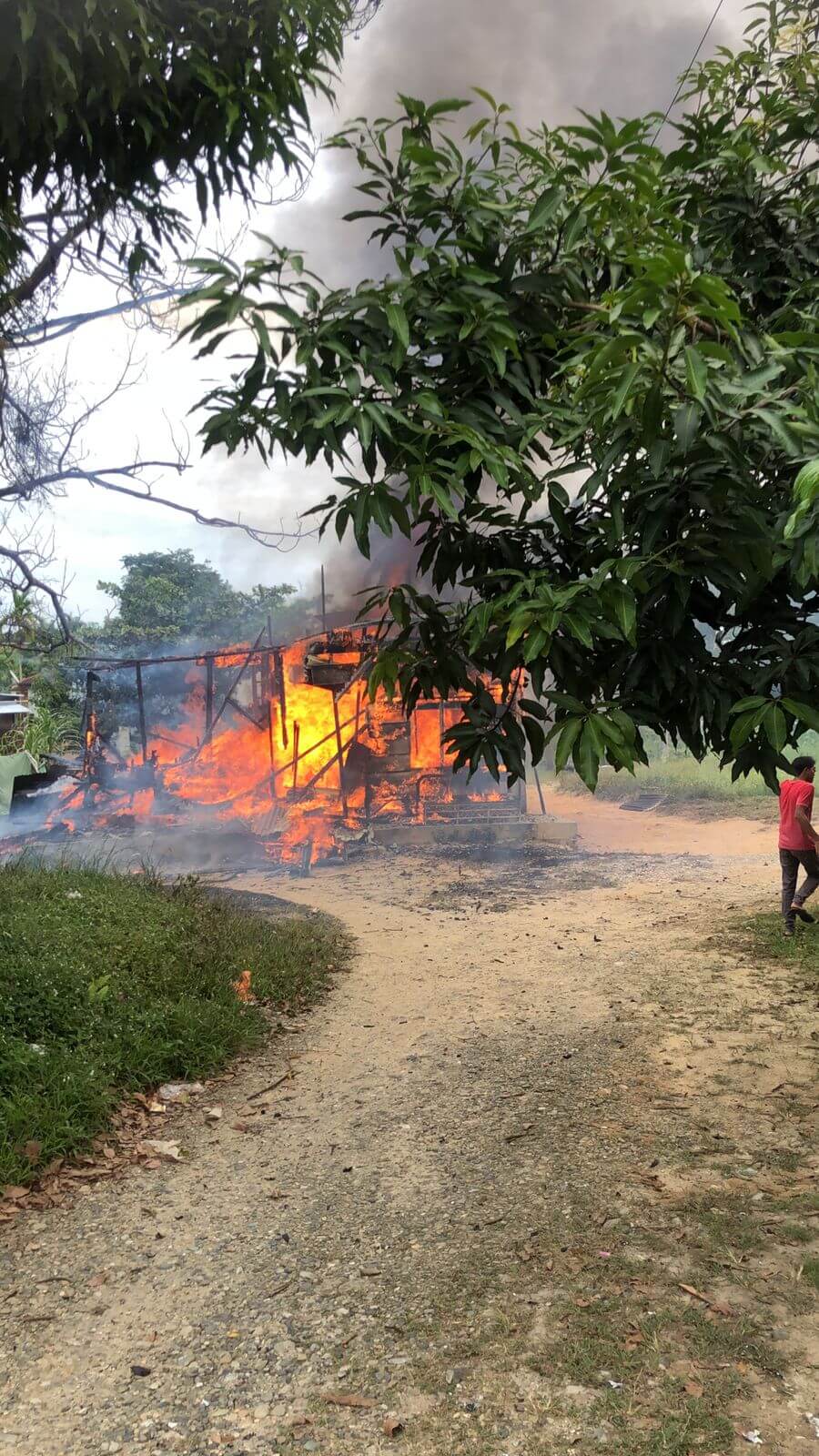 Ditinggal Kerja, Satu Rumah Warga Bungo Ludes Dilahap Sijago Merah