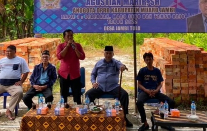 Reses di Jambi Tulo, Anggota DPRD Agustian Mahir Tampung Aspirasi Masyarakat