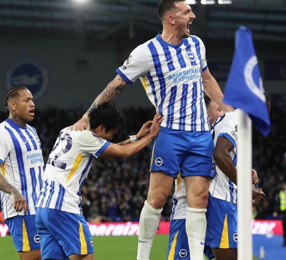 Kemenangan Dramatis! Brighton Menggulingkan Tottenham dengan Skor Menegangkan 3-2!