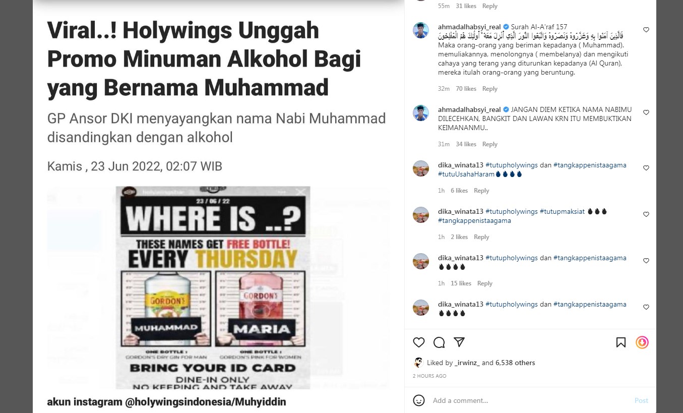Heboh Promo Miras Holywings Indonesia Bikin Ustaz Derry Sulaiman Murka, Kok Bisa?