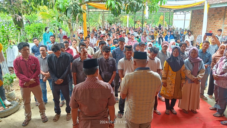 Teriakan ‘Agus-Nazar Menang’ Menggema di Tebo Ilir,  Kedatangan Agus-Nazar Disambut Ratusan Masyarakat