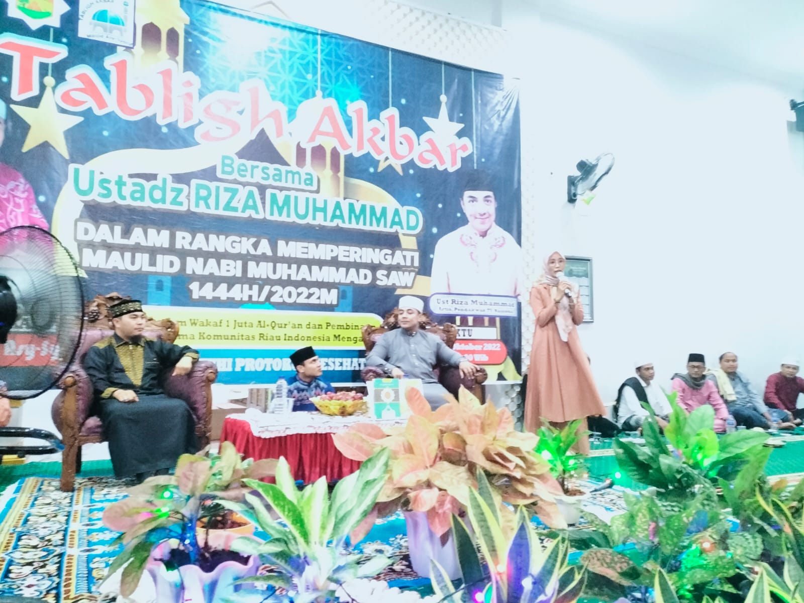 Tablig Akbar Peringatan Maulid Nabi di Masjid Asy- Syarif