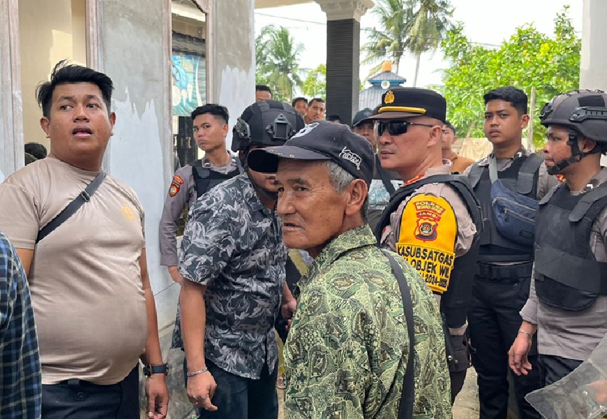 Lukai Ayah Kandung dan Resahkan Warga, ODGJ di Pulau Kayu Aro Muaro Jambi Bernama Rama, Diamankan Polisi