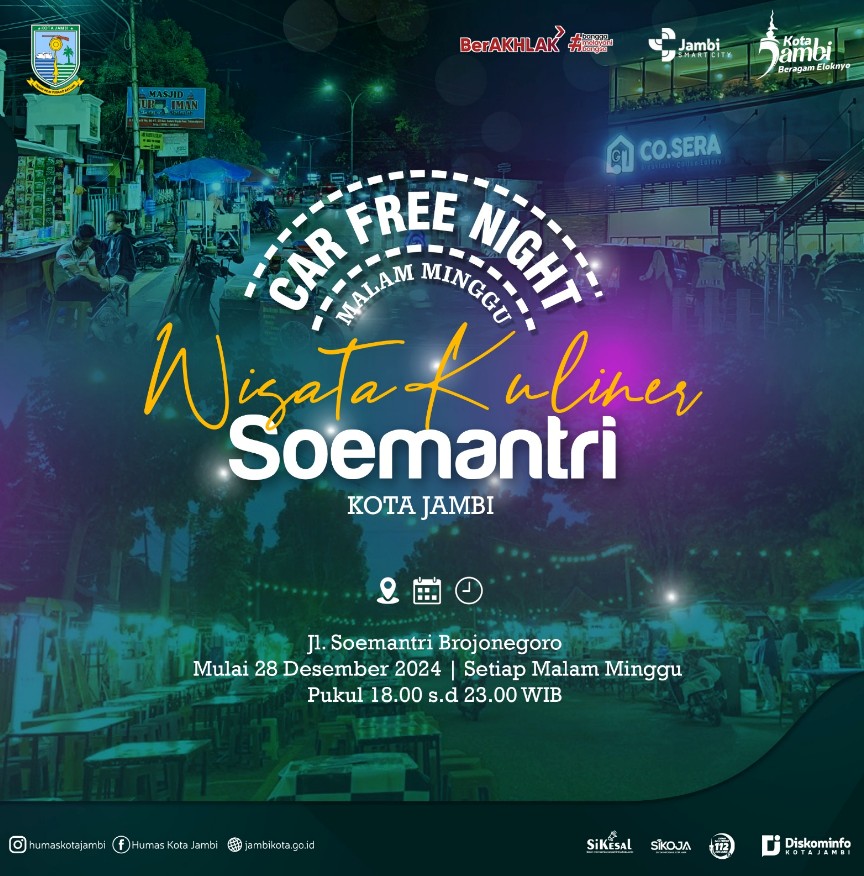 Pemkot Akan Launching Car Free Night Jalan Soemantri, Ini Rekayasa Lalu Lintasnya