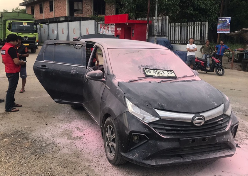 Mobil Terbakar di SPBU Pondok Meja, Nomor Platnya Bikin Heran!