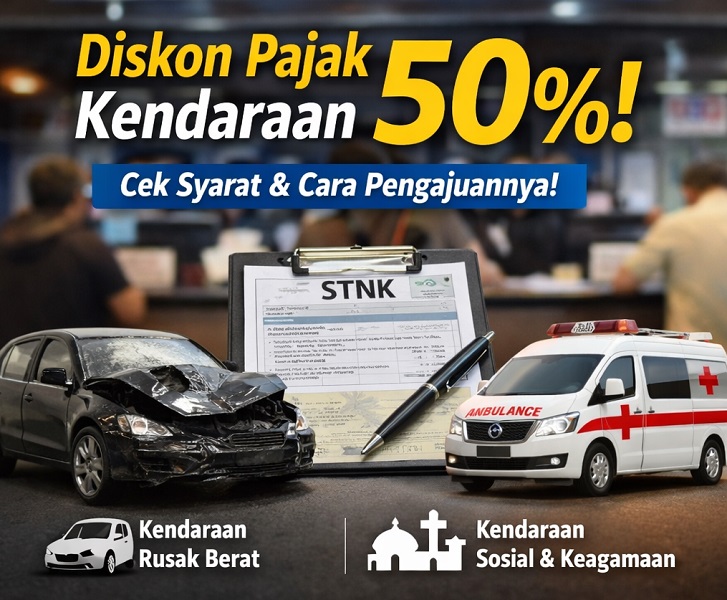 Warga Jakarta Wajib Tahu: Diskon Pajak Kendaraan 50% dan Cara Mengajukannya