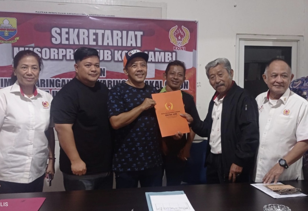 Diwakili Legenda Balap Jambi, Guntur Muchtar Gasspoll Jadi Calon Ketum KONI Provinsi Jambi