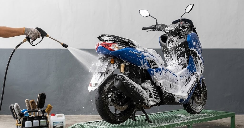 Cuci Motor Terlalu Sering Ternyata Bisa Berdampak, Benarkah?