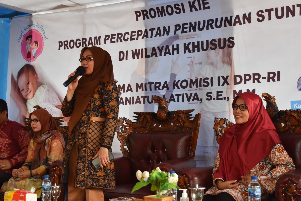 BKKBN Bersama Komisi IX DPR RI  Promosi KIE Program Percepatan Penurunan Stunting