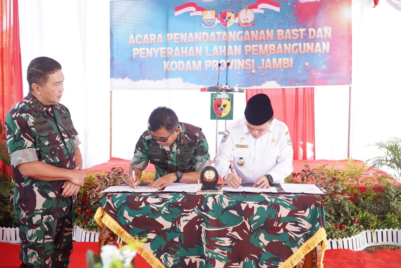 Pemprov Hibahkan Lahan untuk Pembangunan Kodam di Jambi