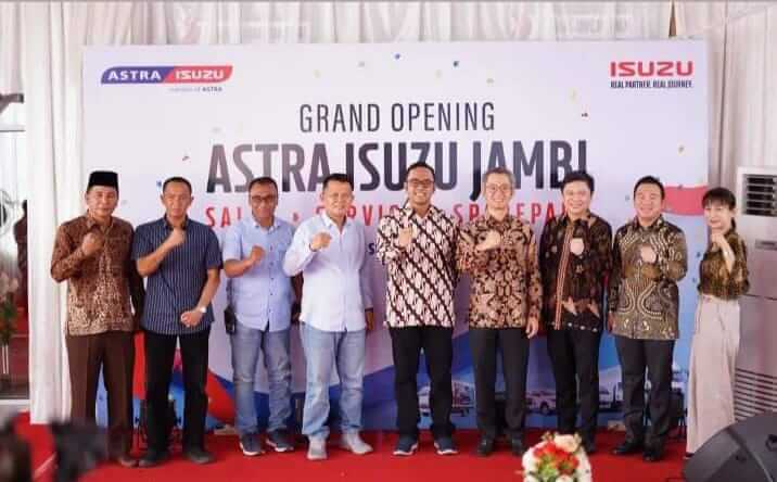 Isuzu Perluas Jaringan di Sumatera, Buka Outlet Kedua di Jambi