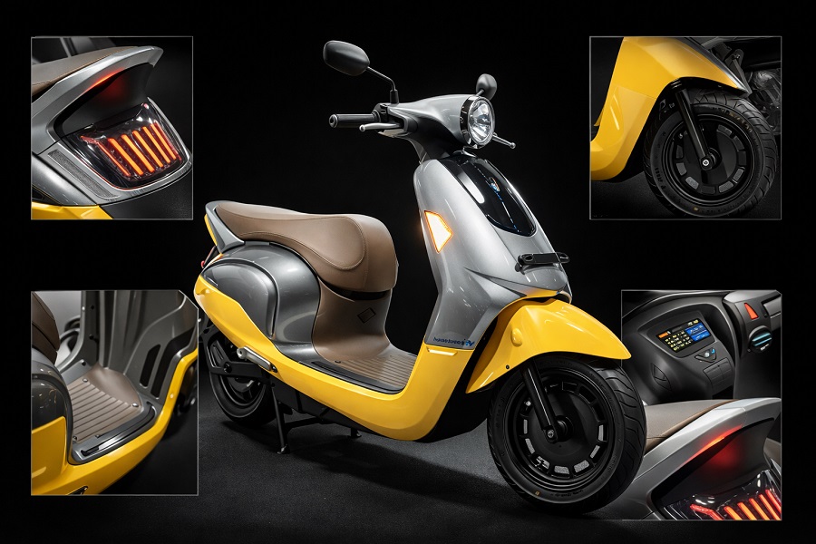 Tampil Kekinian, QT dan QT Pro Jadi Skuter Listrik Andalan Indomobil eMotor, Banderolnya Rp15 Jutaan!