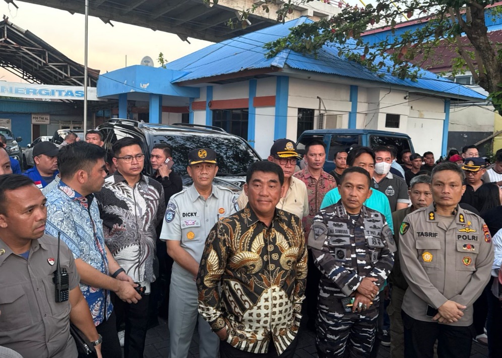 Jasa Raharja Jamin Seluruh Korban Kebakaran Kapal Motor Barcelona V di Perairan Pulau Talise Minahasa Utara