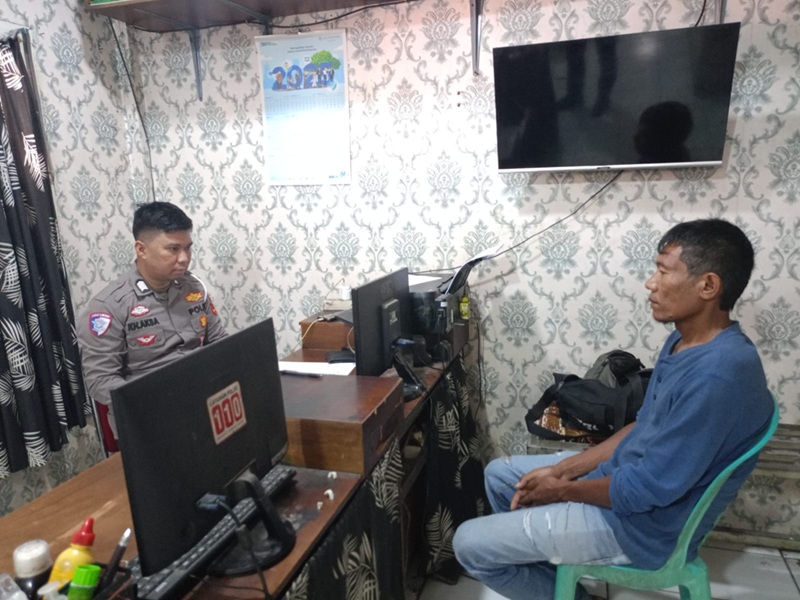 Sopir Tronton PT MAD Akhirnya Diamankan, Dijemput Langsung Kasat Lantas Polresta Jambi