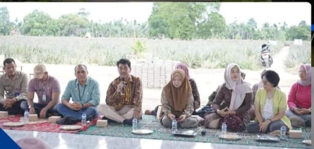 Pj Bupati Raden Najmi Hadiri Rapat Pengembangan UMKM Nanas Tangkit, Bersama Ketua Dekranasda Provinsi Jambi