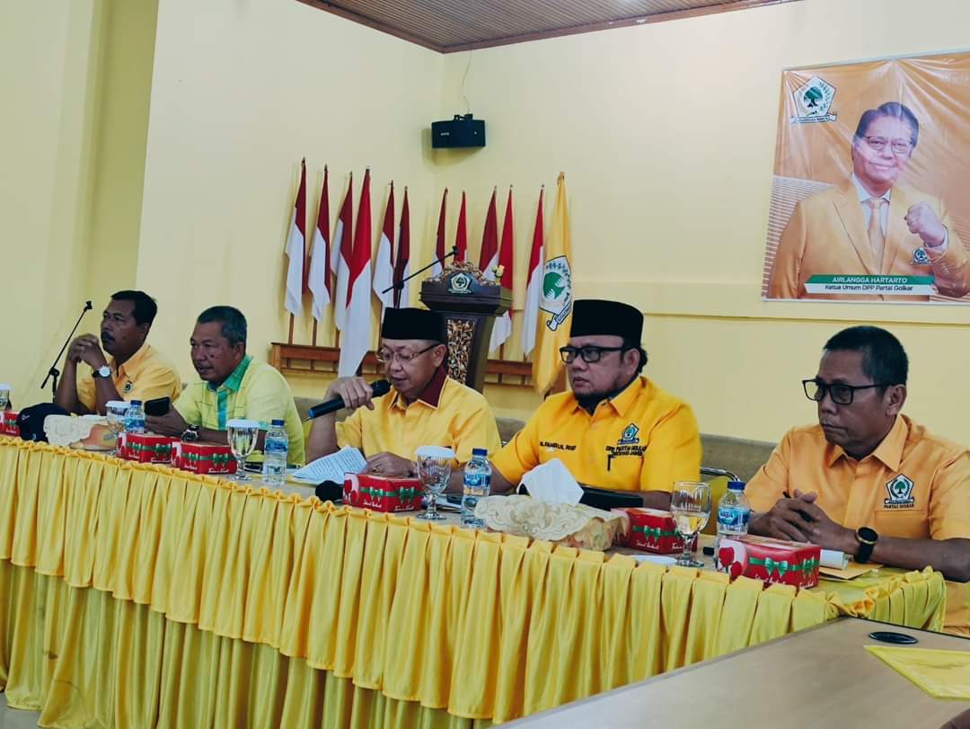 Tuan Rumah, Golkar Jambi Gelar Rapat Pleno Jelang Rakorwil Sumatera II