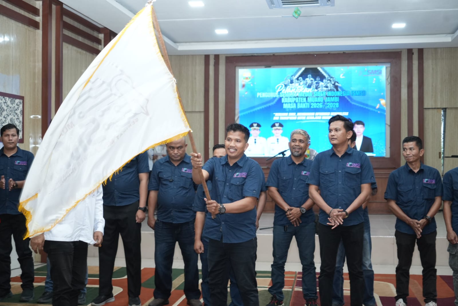 Pengurus SMSI Muaro Jambi Periode 2026-2028 Resmi Dilantik, Perkuat Sinergi Pers dan Pemerintah