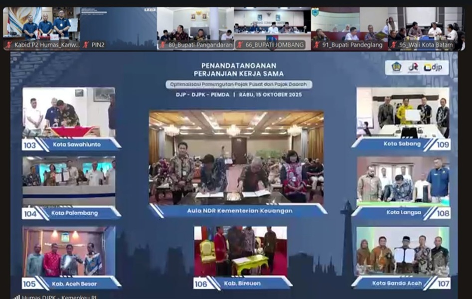 Kanwil DJP Sumatera Barat dan Jambi Rangkul 32 Pemda, Kabupaten Bungo Resmi Bergabung