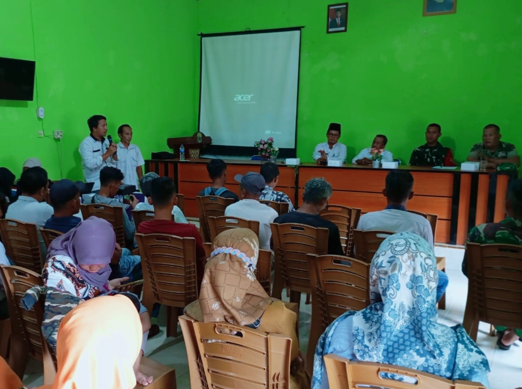 Sambut HUT ke-79 RI, Satgas TMMD ke-121 Kodim 0415/Jambi Gelar Rapat Koordinasi Pembentukan Panitia