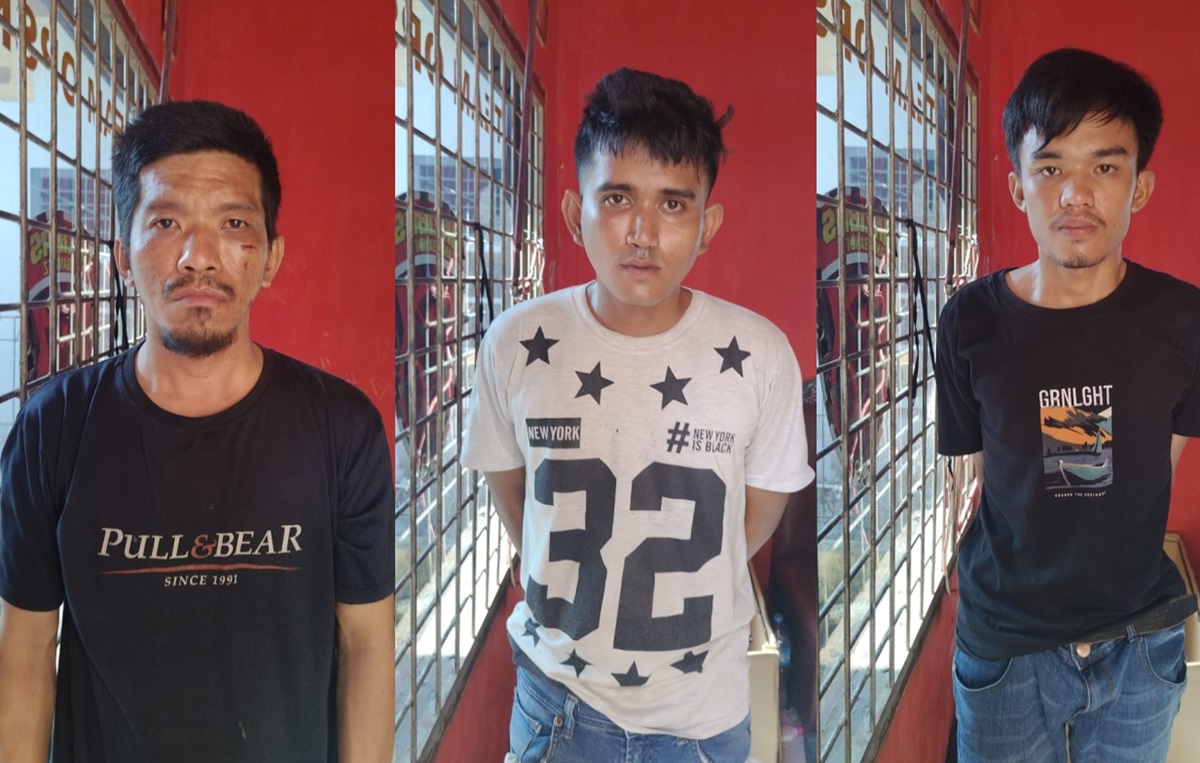 Bobol Tabungan Pemilik Toko, 3 Warga Kota Jambi Ditangkap Unit Reskrim Polsek Jelutung