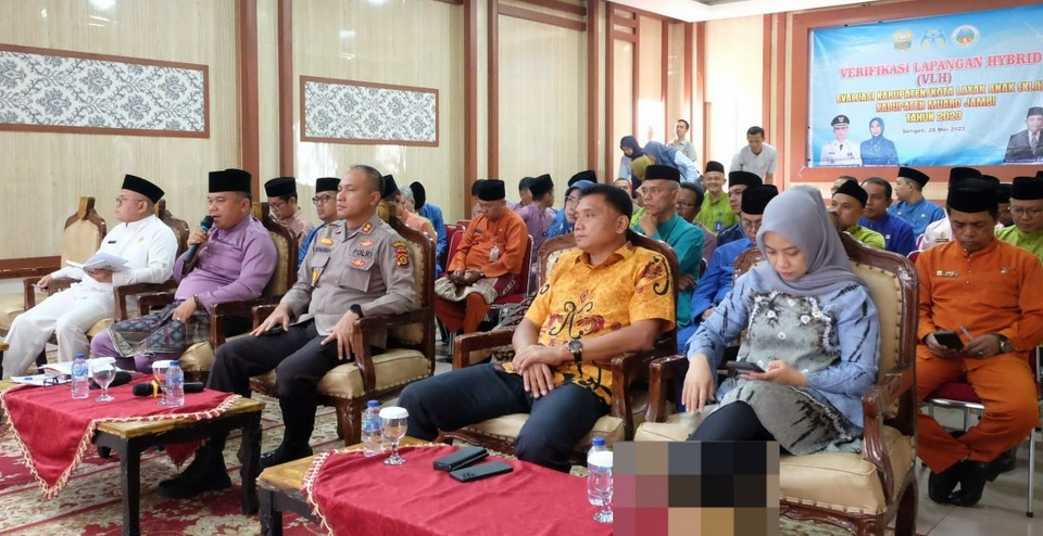 Sekda Optimis Tahun Ini Pemkab Muaro Jambi Ditetapkan Sebagai Kabupaten Layak Anak