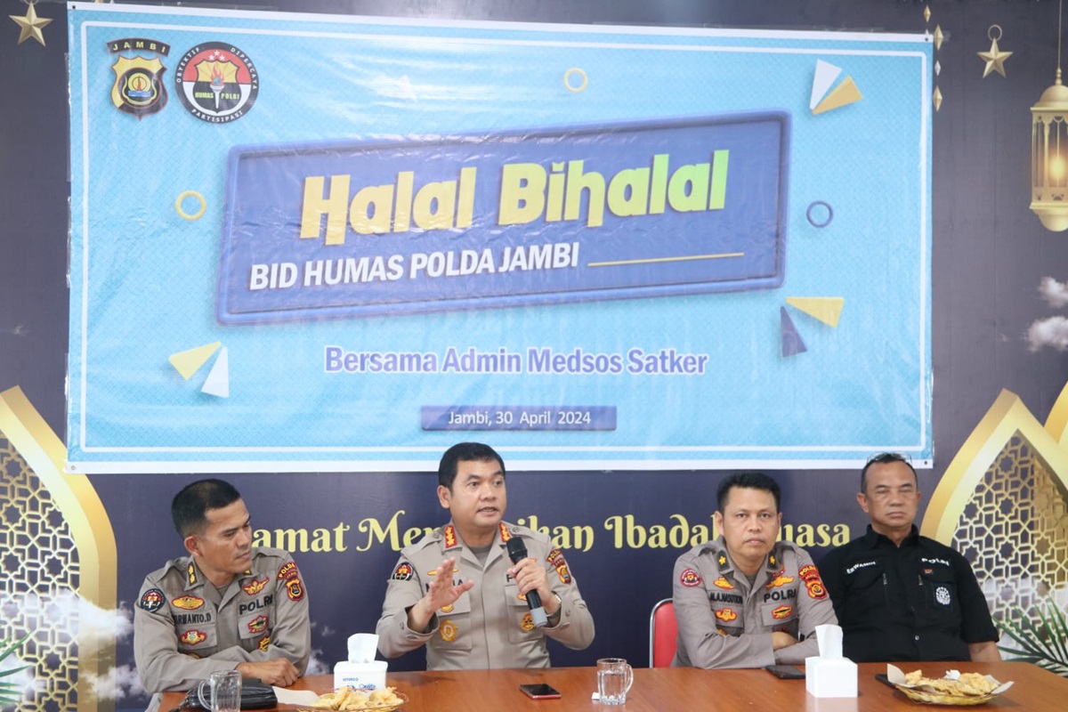 Silaturahmi Admin Medsos Satker Polda Jambi, Kombes Pol Mulia: Membangun Kebersamaan dalam Komunikasi Publik