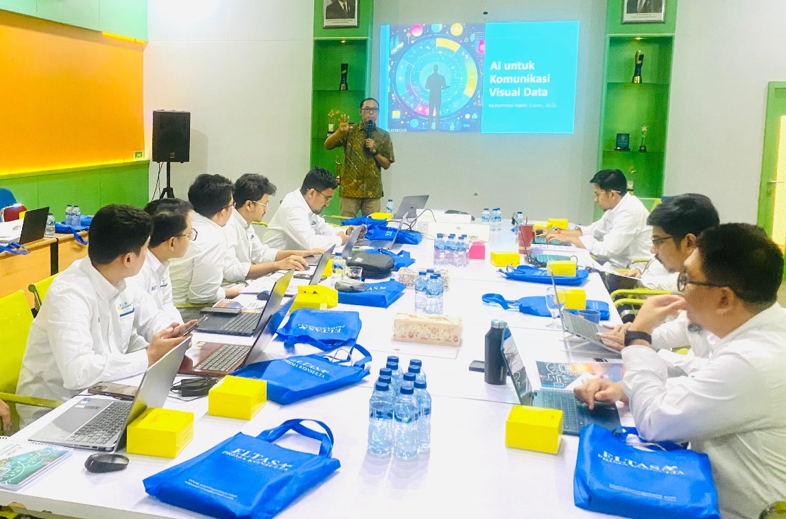 PLN IP UBP Jambi laksanakan Workshop AI bentuk Akselerasi Transformasi Digital