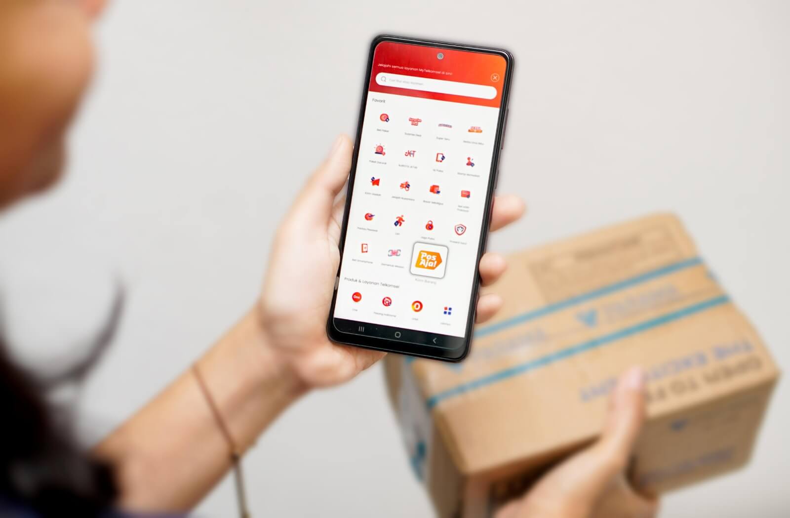 Layanan “Kirim Barang” PosAja! Hadir di MyTelkomsel Super, App, Kolaborasi Telkomsel dan Pos Indonesia 