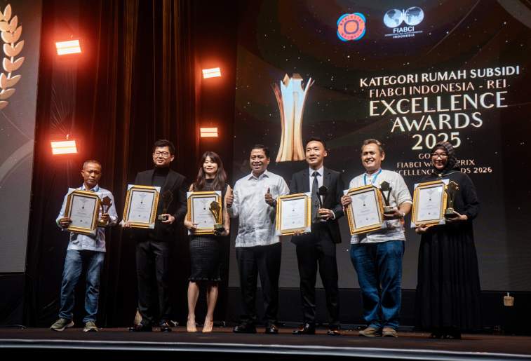 LIP House Jambi Raih Dua Penghargaan FIABCI Indonesia–REI Excellence Awards dan Akad KPR Terbaik 2025